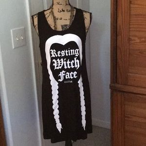 Goth tunic dress